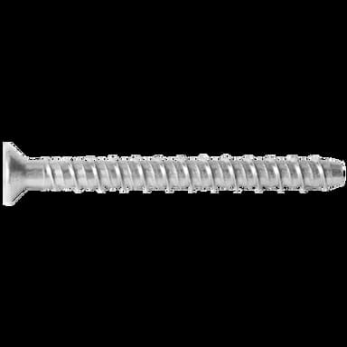 Шуруп d6х50, по бетону с потайной головкой R(E)-LX-CS-ZP, оцинкованный