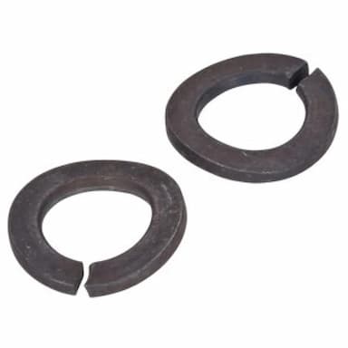 Шайба М4, DIN 128 A пружинная одновитковая изогнутая