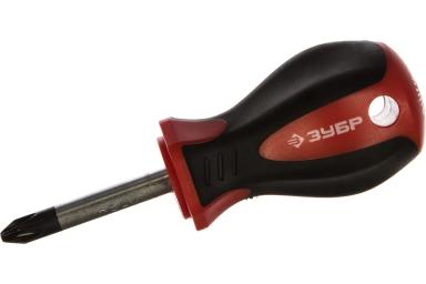 Отвёртка PH2х38, ЗУБР STUBBY 25062-38-2_z02