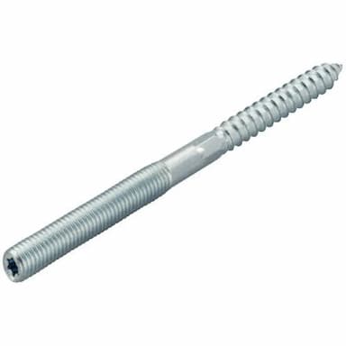 Шуруп-шпилька М10х120 TORX25, сантехническая STST fischer, оцинкованная