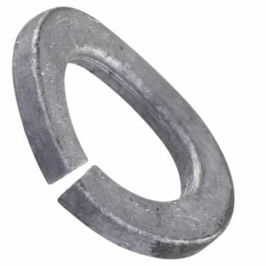 Шайба М10, DIN 128 A пружинная одновитковая волнистая, горячее цинкование