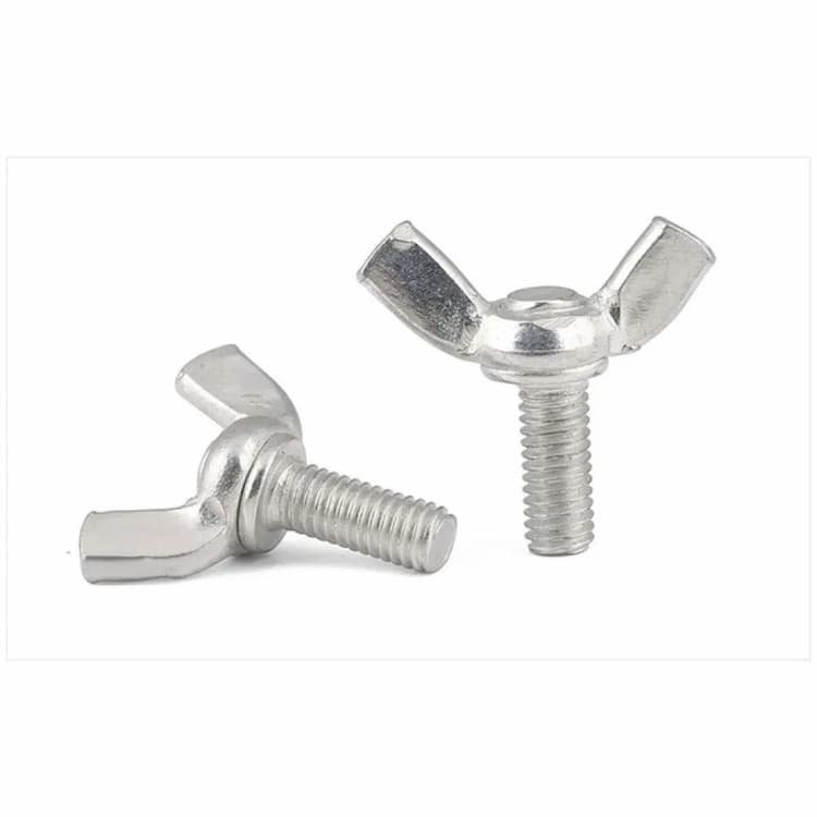 Винт М12х60, DIN 316 барашковый американский тип, оцинкованный