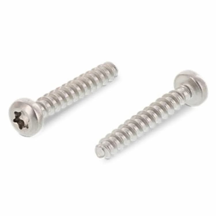 Саморез d3.5х12, ART 9091 с полукруглой головкой TORX15 тупоконечный для пластика, нержавеющая сталь А2