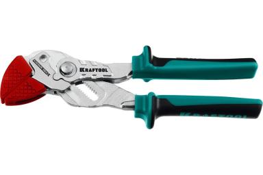 Клещи 180 мм переставные гаечные, KRAFTOOL Vise-Wrench 22066