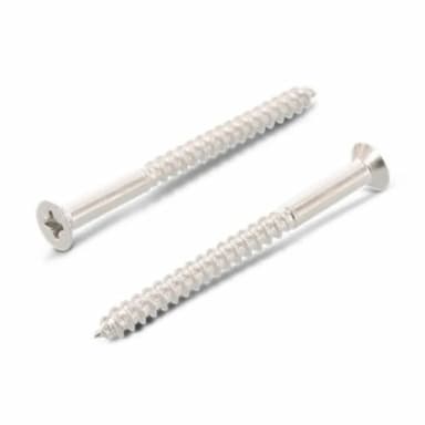 Шуруп d4.5х45, DIN 7997 по дереву с потайной головкой PZ, нержавеющая сталь А2