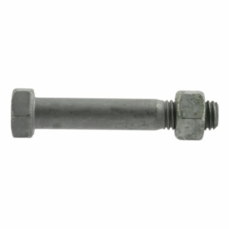 Болт 4.6 М16х50, DIN 7990 с шестигранной головкой и гайкой