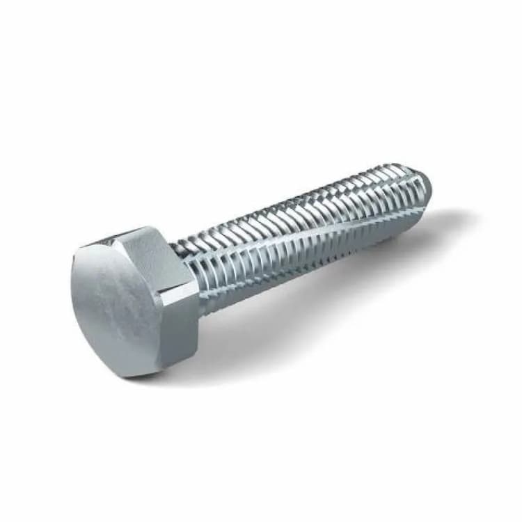 Винт М5х16, DIN 7513 A резьбонарезающий с шестигранной головкой, оцинкованный