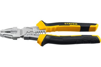 Плоскогубцы 200 мм многофункциональные, STAYER HERCULES 22031