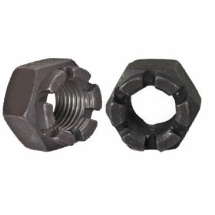 Гайка 6 М30х2, DIN 935 / ISO 7035 корончатая шестигранная