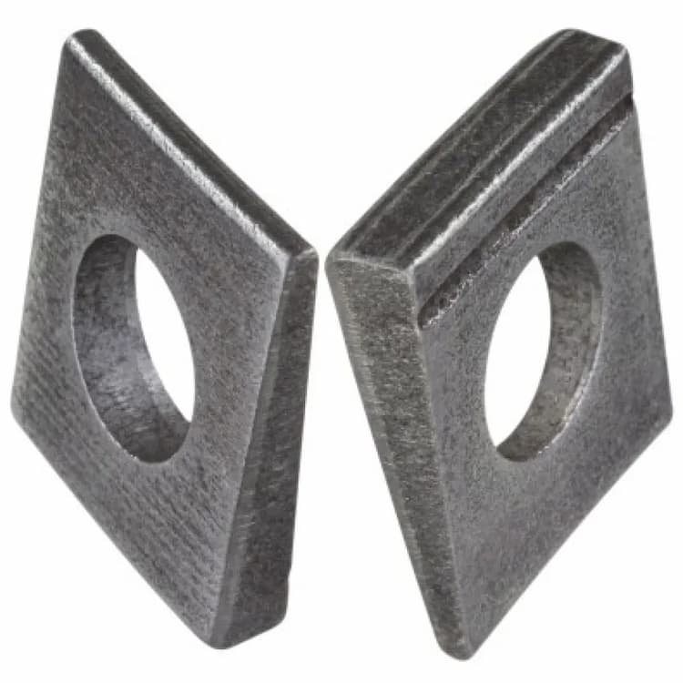 Шайба М16 d17.5, DIN 435 косая квадратная для двутавра