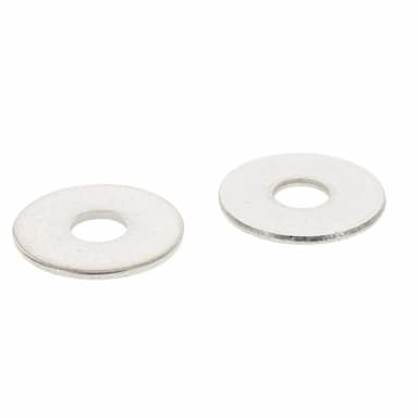 Шайба М3 d3.2х14х0.8, NF E 25-513 L плоская, нержавеющая сталь А2