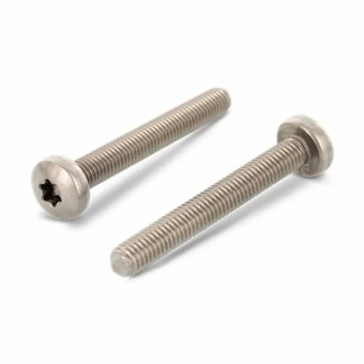 Винт М5х60, DIN 7985 / ISO 14583 с полукруглой головкой TORX25, нержавеющая сталь А2