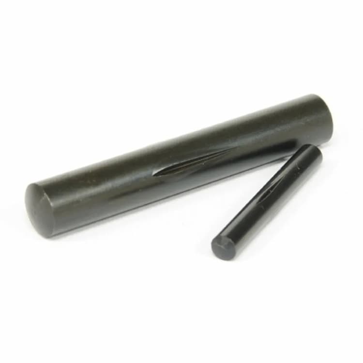 Штифт d8х100, DIN 1475 / ISO 8742, с центральной насечкой, сталь