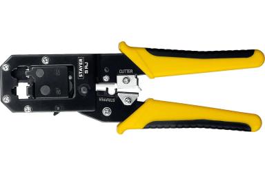 Кримпер для RJ11/RJ12/RJ45, STAYER PROFESSIONAL 22652