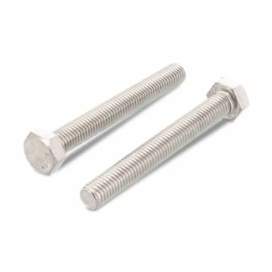 Болт М8х12, DIN 933 / ISO 4017 с шестигранной головкой и полной резьбой, нержавеющая сталь А4-80