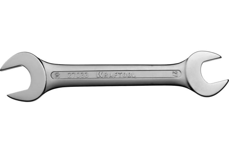 Ключ 27х30 рожковый, KRAFTOOL EXPERT 27033-27-30