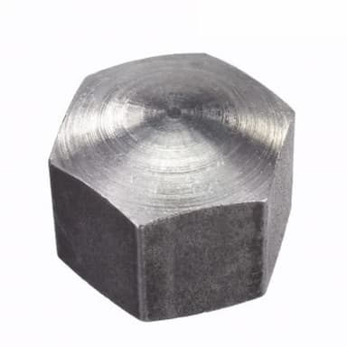 Гайка М12, DIN 917 колпачковая низкая глухая шестигранная