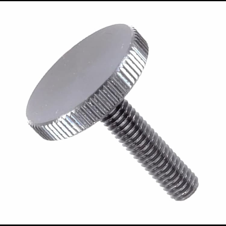 Винт М4х30, DIN 653 прижимной с накатанной головкой низкий