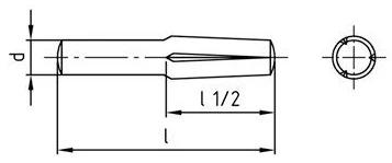 DIN 1474 — чертёж