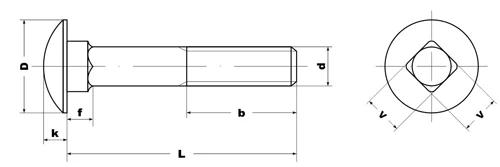 DIN 603 — чертёж