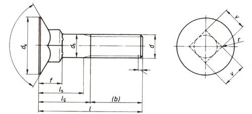DIN 605 — чертёж