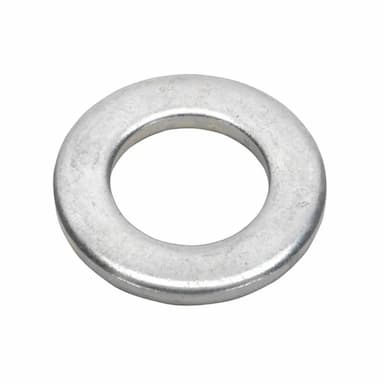 Шайба М3 d3.2, DIN 125 A / ISO 7089 плоская никелированная