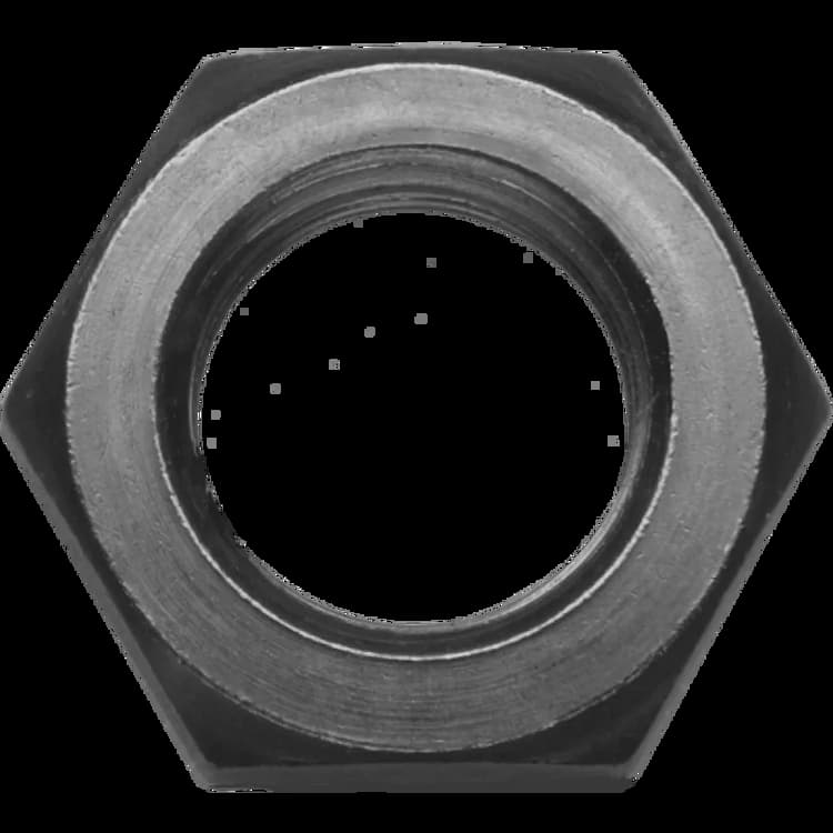 Гайка 14H G 1 1/4", DIN 431 B шестигранная низкая с трубной резьбой