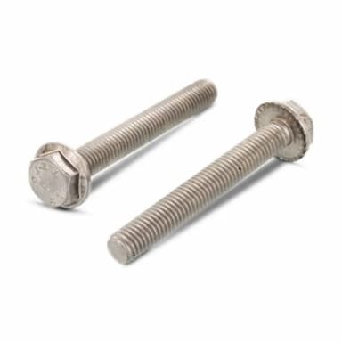 Болт М12х40/40, DIN 6921 / ISO 4162 с шестигранной головкой с фланцем и насечкой на фланце, нержавеющая сталь А2