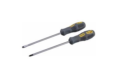 Набор отвёрток 2 предмета, STAYER MAX-GRIP 25835-H2 G
