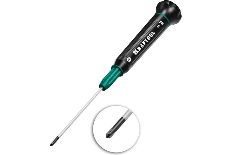 Отвёртка PH0 для точных работ, KRAFTOOL Precision 25682-0