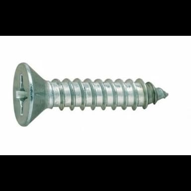 Саморез d4.2х38, DIN 7982 / ISO 7050 с потайной головкой PH, оцинкованный
