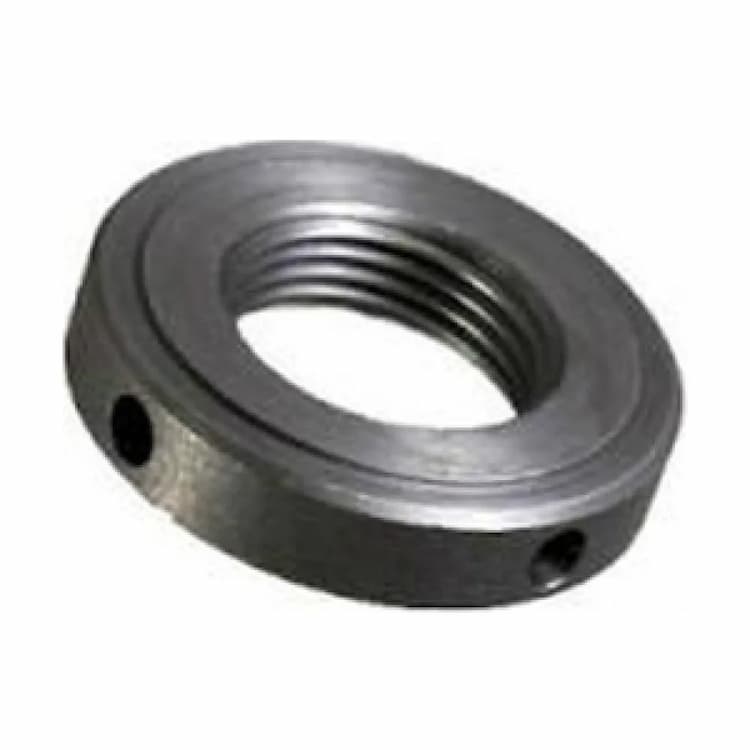 Гайка 14H М40х1.5, DIN 1816 круглая с радиальными отверстиями