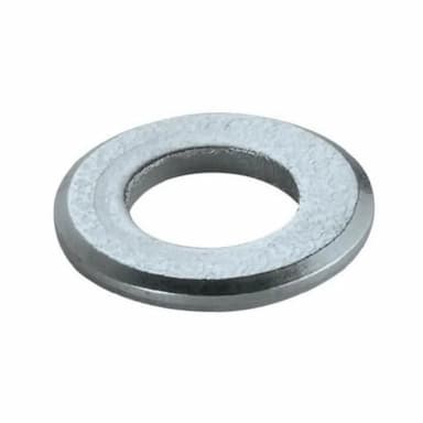 Шайба М24 d25, DIN 125 B / ISO 7090 плоская с фаской, оцинкованная