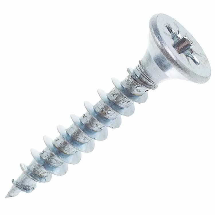 Саморез d4.5х40, универсальный с потайной головкой PZ, оцинкованный