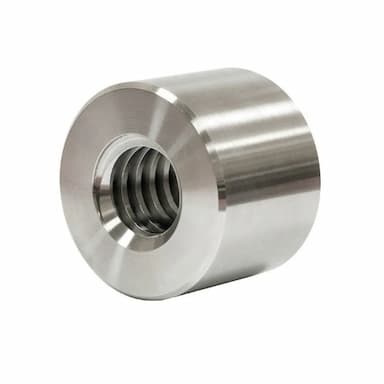 Гайка TR 30х6хD60хL45, ART 88089 круглая трапецеидальная, нержавеющая сталь А4