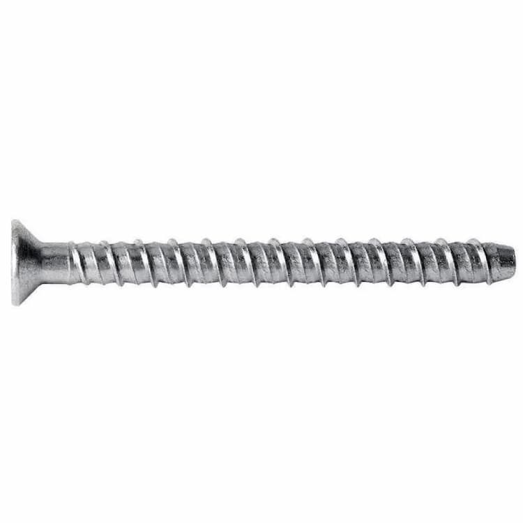 Шуруп d8х130, по бетону с потайной головкой R(E)-LX-CS-ZP, оцинкованный