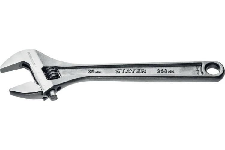 Ключ разводной до 30 мм, длина 250 мм, STAYER MASTER MAX-Force 2725-25_z01