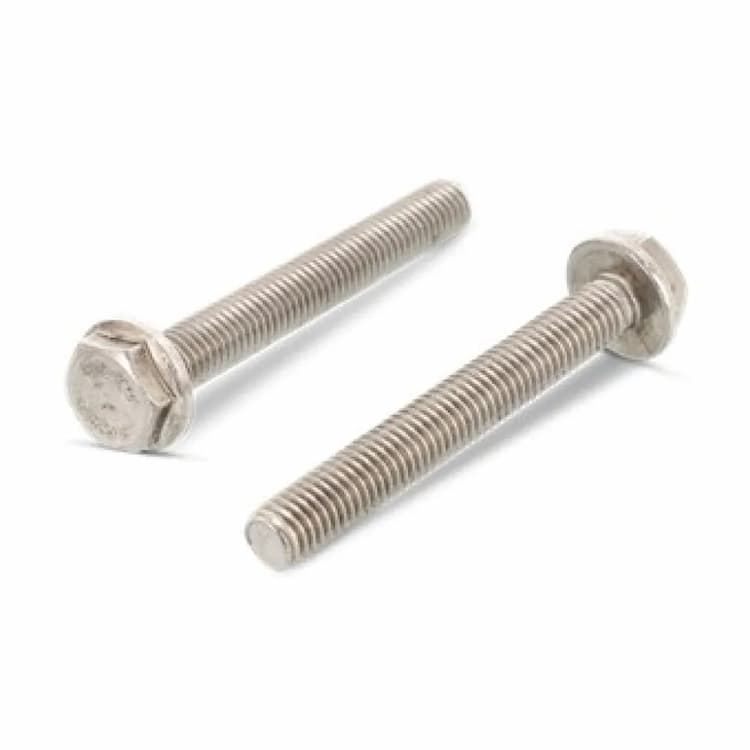 Болт М12х45, DIN 6921 / ISO 4162 с шестигранной головкой с фланцем, нержавеющая сталь А2