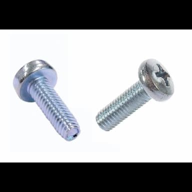 Винт М6х10, DIN 7500 с резьбонакатной с полукруглой головкой PH, оцинкованный