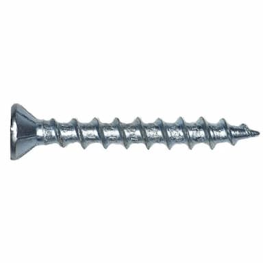Саморез d4.1х19, универсальный с потайной головкой PH оконный WS, оцинкованный