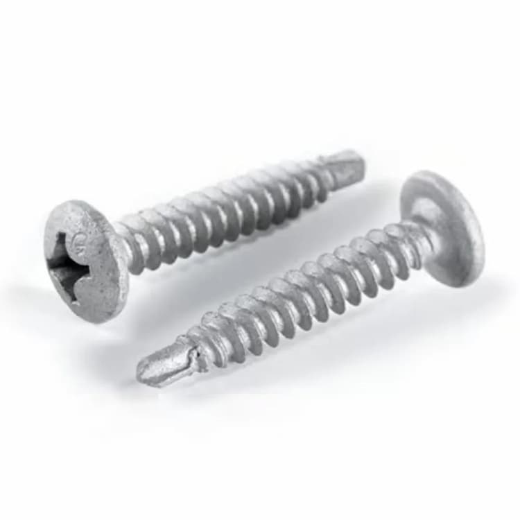 Саморез d5.5х35, для прижимных и доборных элементов со сверлом FTD, цинковые хлопья