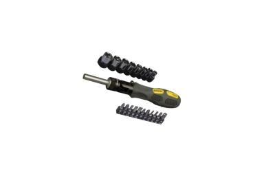 Отвёртка с битами, набор 20 предметов, STAYER MAX-GRIP 2585-H20 G