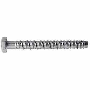Шуруп d10х75, по бетону с шестигранной головкой R(E)-LX-H-ZP, оцинкованный