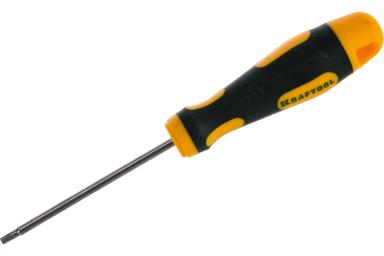 Отвёртка T15х80 TORX Hole, KRAFTOOL EXPERT 250077-15-080