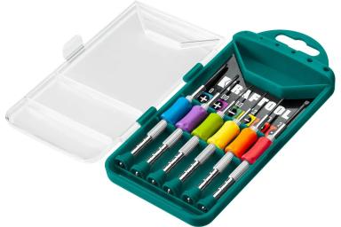 Набор отвёрток для точных работ 6 предметов, KRAFTOOL Precision-6 25679
