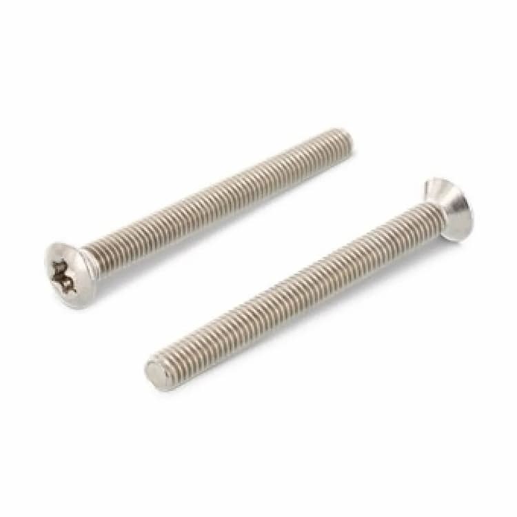 Винт М4х10, DIN 966 / ISO 14584 с полупотайной головкой TORX20, нержавеющая сталь А2