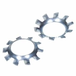 DIN 6797 V Пружинная вогнутая с внешними зубьями