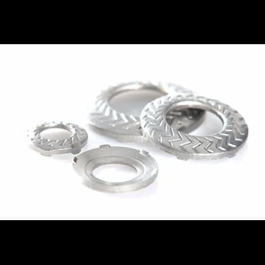 Шайба М10, DIN 6795 стопорная с насечкой контактная TECKENTRUP K, нержавеющая сталь А4