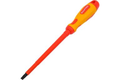 Отвёртка SL6.5х150 диэлектрическая, KRAFTOOL EXPERT 250083-6.5-150