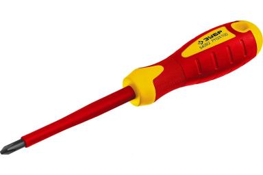 Отвёртка PH2х100 диэлектрическая, ЗУБР 25262-2-100_z01